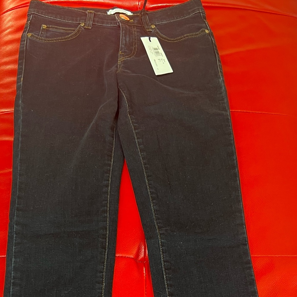 New Versace dark blue jeans